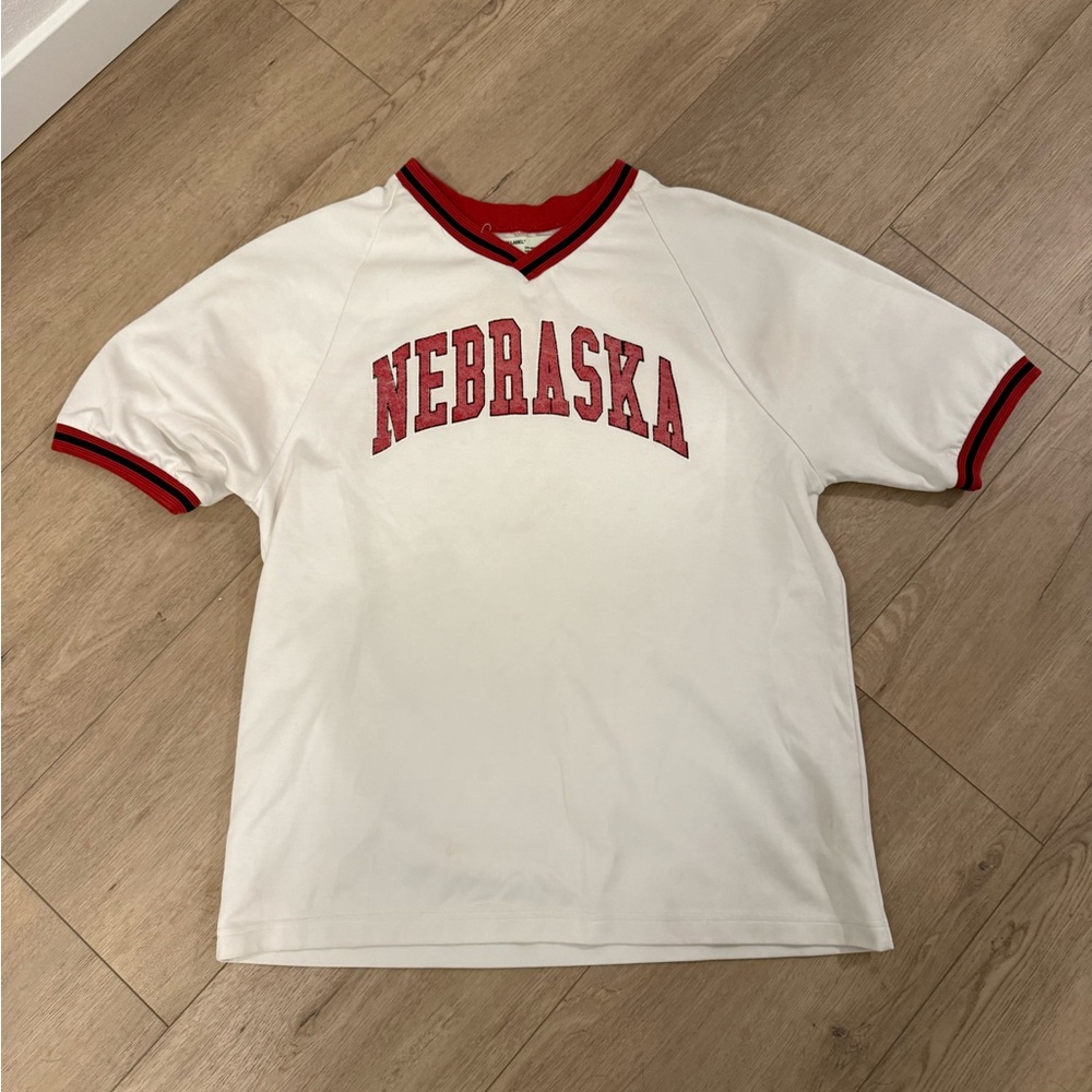 Off-White c/o Virgil Abloh 2017 Nebraska Baseball Jersey Medium‎